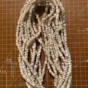 Bundle of 12 18" Puka Shell Necklace Choker - Hand Made